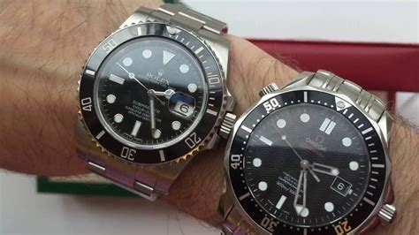 omega planet ocean vs rolex submariner|seamaster rolex.